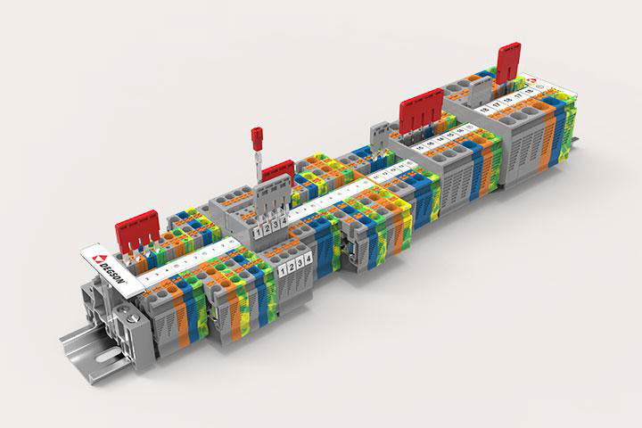 DIN-Rail Anschlussklemmen